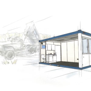 wohncontainer kaufen, Bürocontainer mit Küche und WC. Mieten Sie jetzt Ihren Raumcontainer in NRW. - Container Abmessungen - Container Bürocontainer