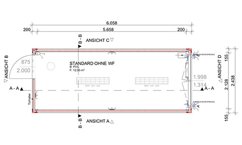 baucontainer mieten - container mieten kosten pro tag - Bürocontainer mieten